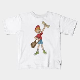 News Boy Kids T-Shirt